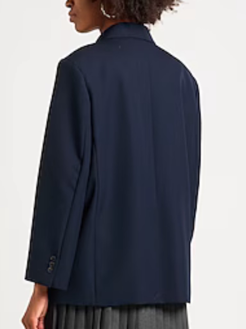 Royal Oversized Double-Breasted Blazer - Picture 3 of 7